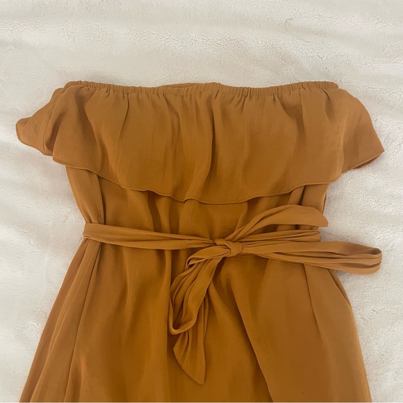 MAHINA Mini High-Low Tube Dress with Ruffled Hem- Medium - Picture 5 of 9